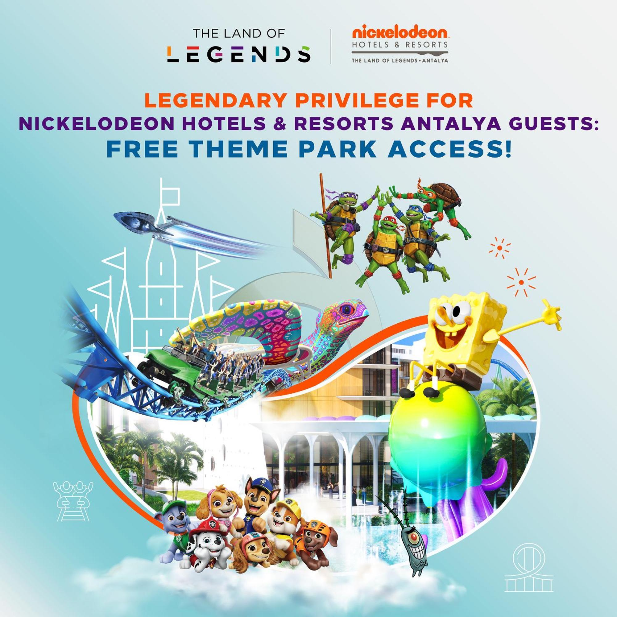 The Land Of Legends Nickelodeon Hotel Antalya Belek Kültér fotó